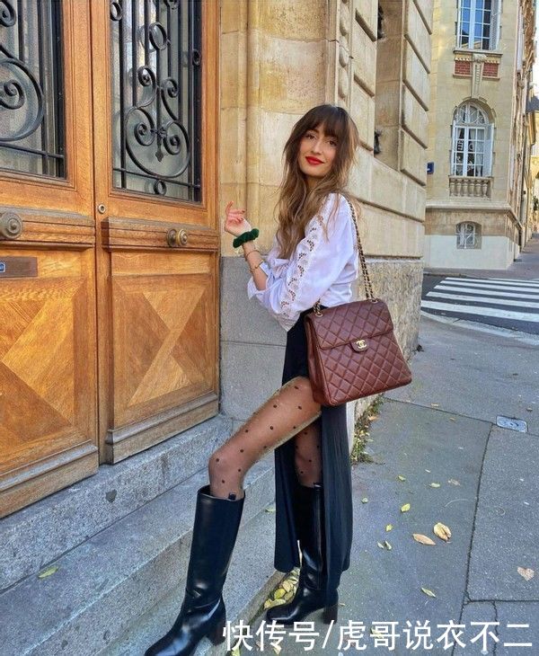 法国博主的穿搭好惊艳，高级又性感，“配色”时髦太适合春季了