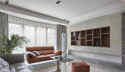 婚房|159㎡装成简约风也花30万,亲戚看完都说很高级,就是太素了