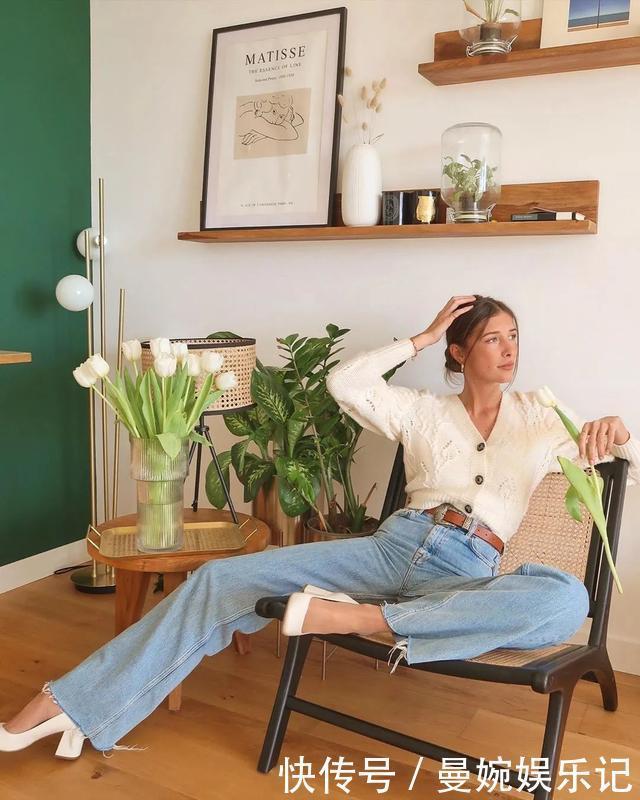 百搭|牛仔裤配什么好?当然是“仙女鞋”,百搭不累脚还显高级