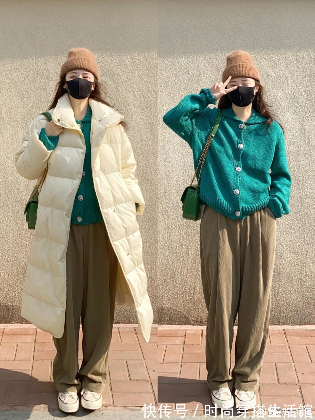 牛仔裤|降温后别再随便穿了,试试“长外套+九分裤”,时髦耐看又大方