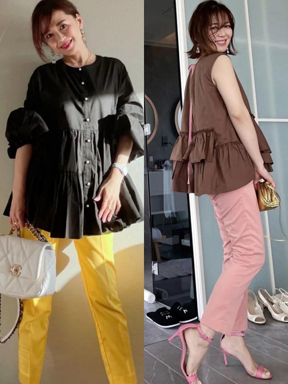 亮色|简约风穿搭不仅仅是黑白灰,来点亮色搭配,这一季美得更很高级