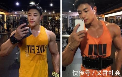 健身|颜值高、身材棒的90后帅哥恋上健身,腹肌是八块,人鱼线好性感!