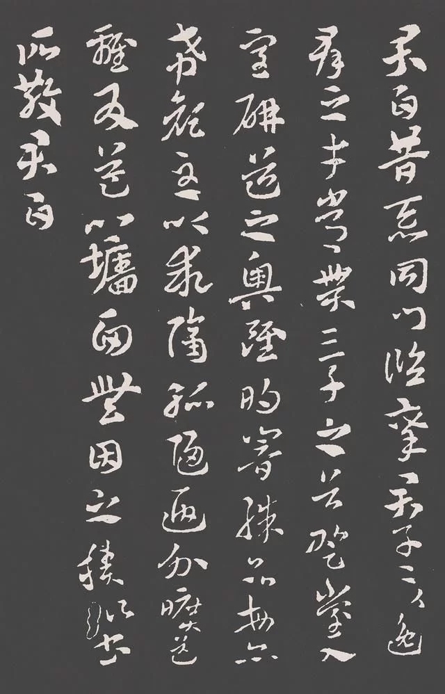 起飞|这件书法作品,其字态用“冬眠后的鸟刚要起飞”来形容,太形象了