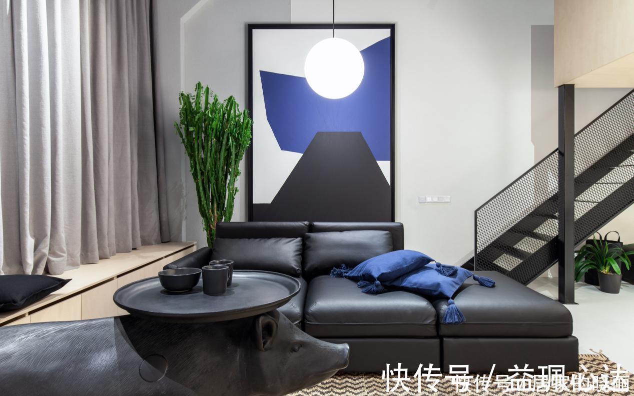 吧台|千万别轻易独居,久了你会发现,即使只有86㎡一个人也越住越爽