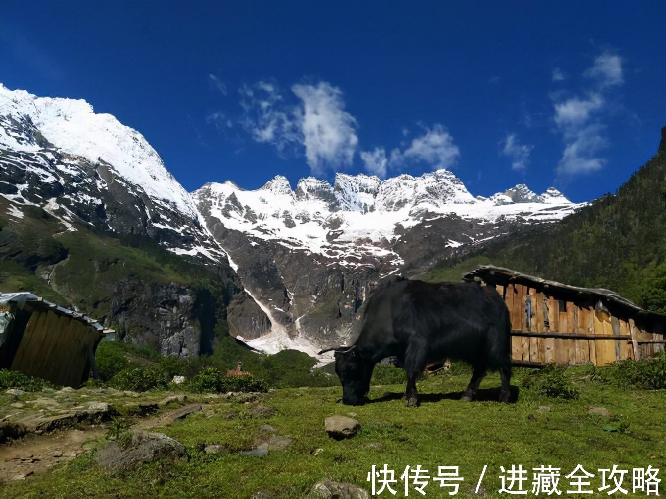 徒步|深藏在冰川雪山怀抱之中的雨崩，人们说这里的徒步是史诗级的