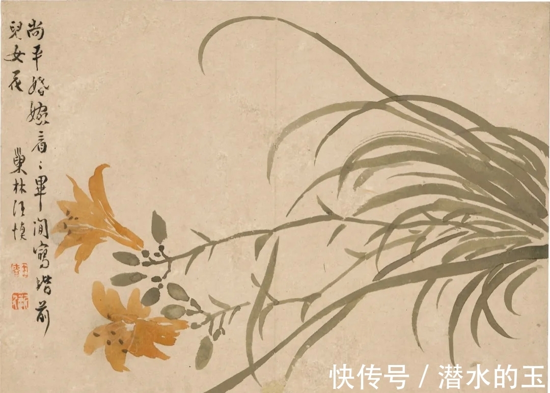 花卉图$汪士慎:一生心事为花忙丨私享艺术