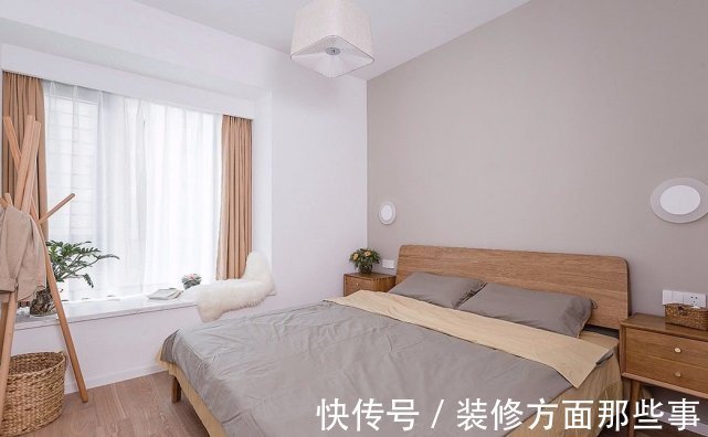 卧室|90平简约风三居室把新房打造成世外桃源,让生活更加惬意有情调