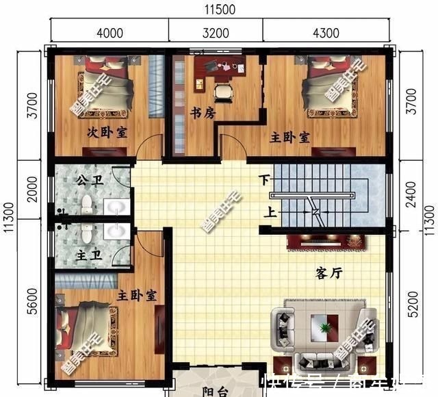 两室|广受好评的两栋农村别墅,第一栋带八角窗,就像小城堡