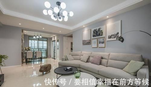 客餐厅|晒晒正在通风中的新房,全屋装修花12万就搞定了,确实值且不输人