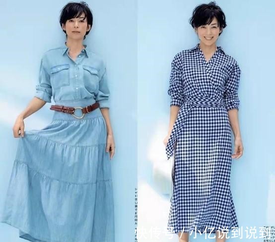 搭配 女人老了如何优雅瞧54岁博主的日常穿搭,真是岁月不败美人