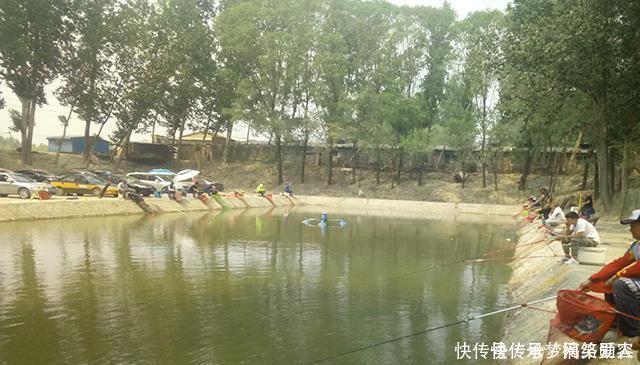 小伙|农村小伙钓鱼就是狠,这样打窝,钓鱼钓到手发软