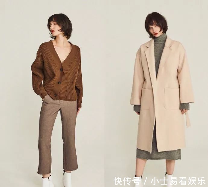穿搭丨34套极简干练的冬日搭配
