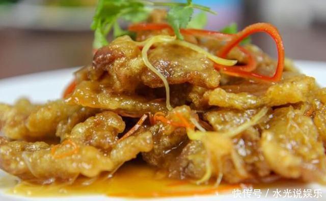 家常|锅包肉的正宗家常版做法,外酥里嫩,酸甜可口,小孩特别喜欢吃