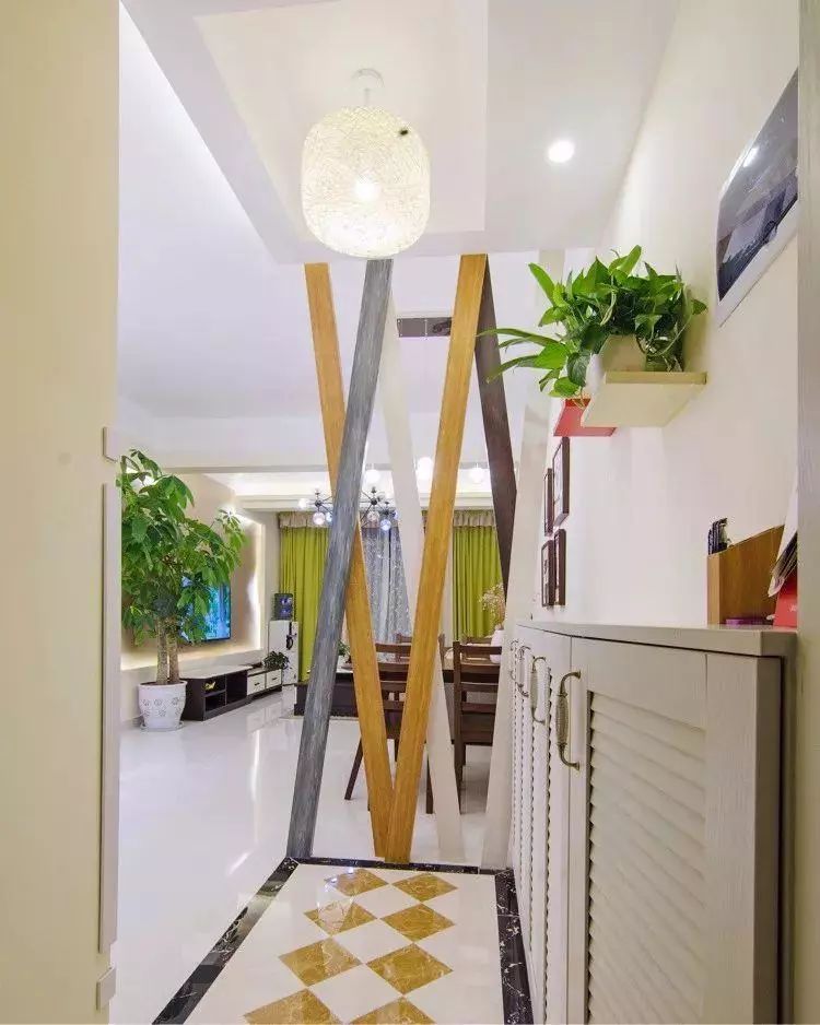 收纳|不同户型的玄关柜设计，总有一款适合你！