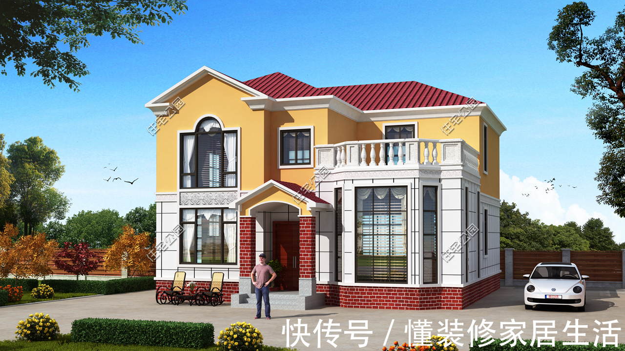 预算|10套高颜值二层别墅,附带详细的平面方案,你更喜欢哪一套?