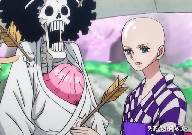 草帽团|《海贼王》草帽团被全员剃光头,娜美不再女神,布鲁克毫无违和感