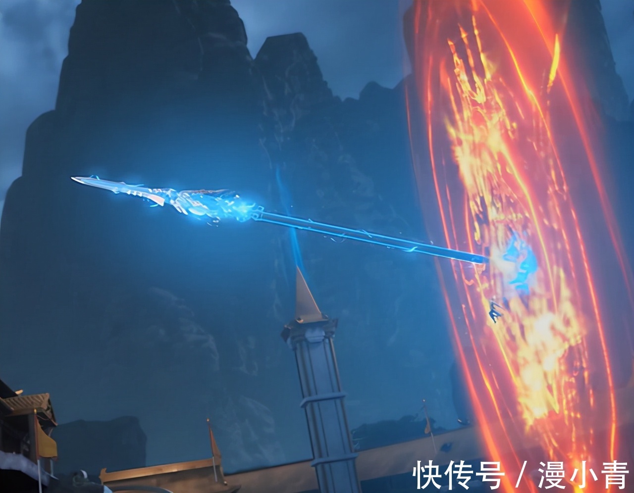 完美世界!完美世界:石昊爷爷初登场,武王府差点被灭,战斗场面吊打斗罗