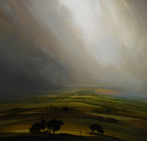 詹姆斯·诺顿&美风美景,大地的胸怀!英国画家詹姆斯·诺顿的油画