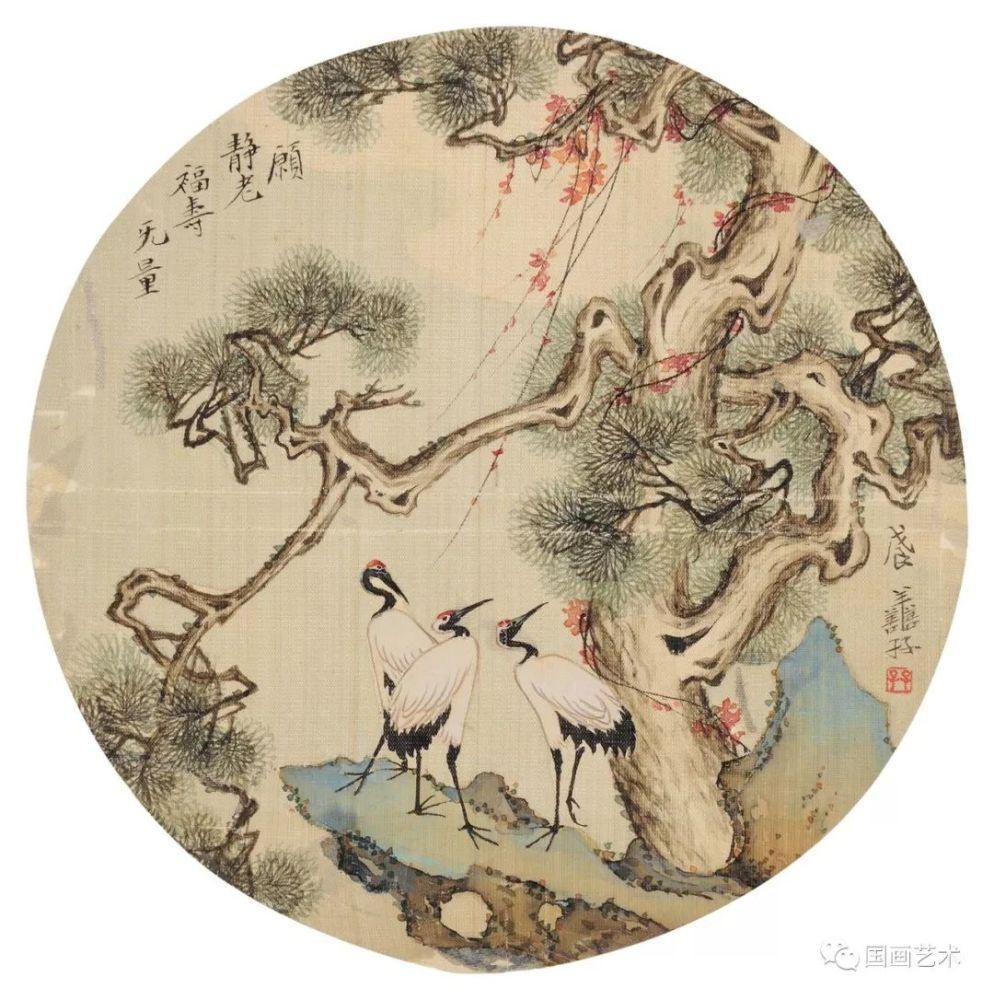 松鹤延年——名家笔下的松鹤图