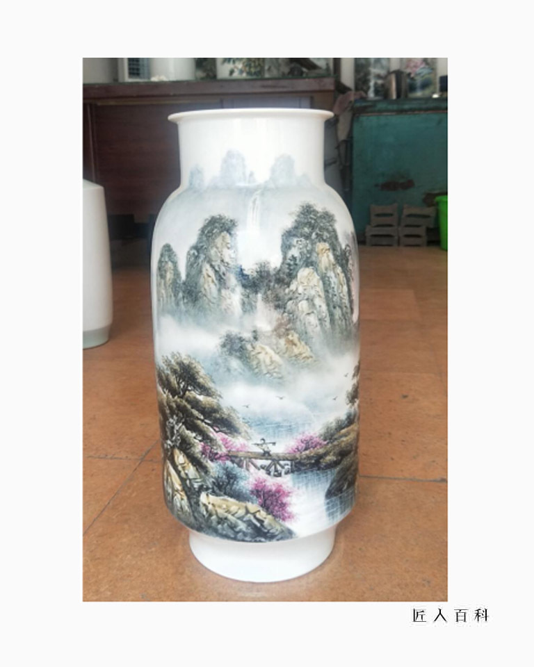 石立新大师|千绘江山,百画人生—石立新与陶瓷绘画的缘分