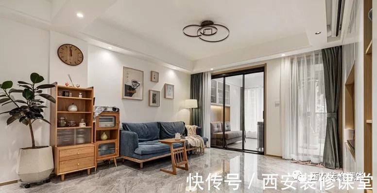 木质|95㎡两室简约,自己喜欢的混搭