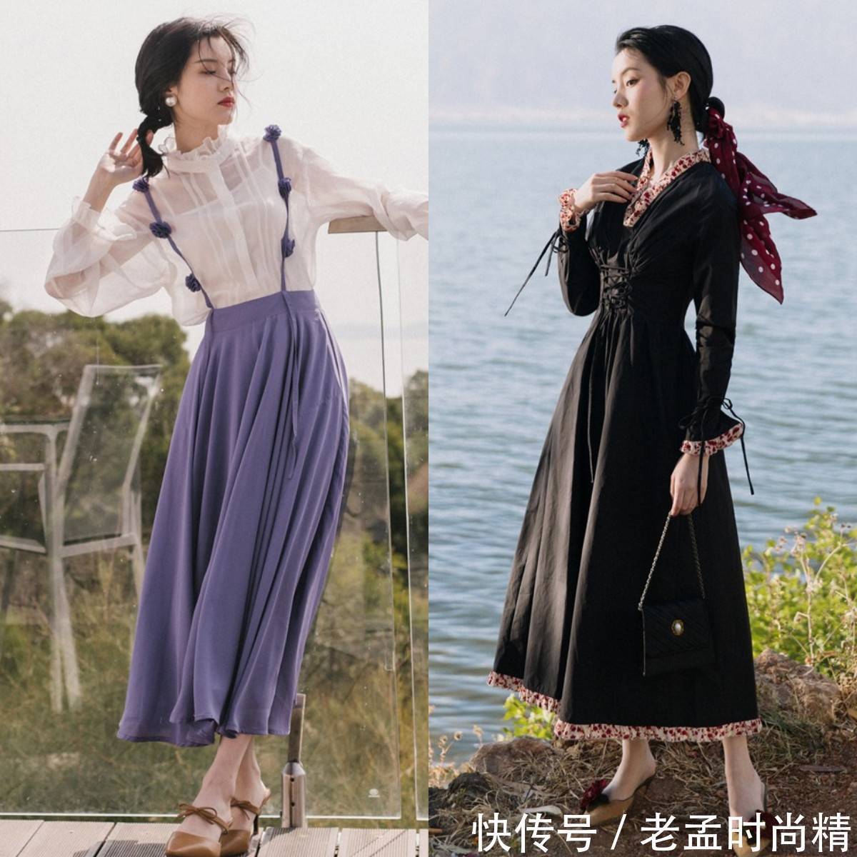 女人味 想不到“法式茶歇裙”又火了,优雅还有女人味