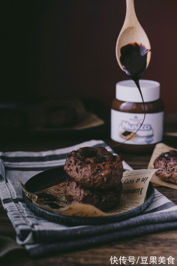 超浓郁的巧克力大司康，双重美味，一口沦陷