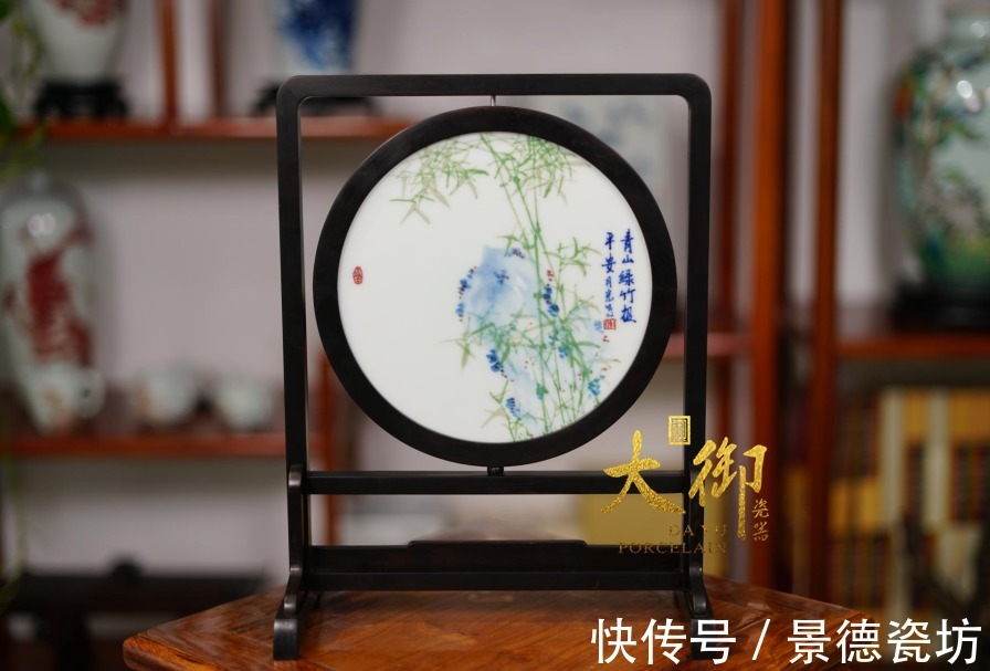 江西省#大御瓷器江月光——中国陶瓷艺术大师陆如关门弟子,当之无愧的古彩顶流!