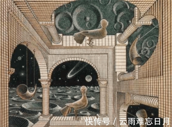 天才$最“烧脑”的画:他创作的5维空间图,看明白的都是天才!