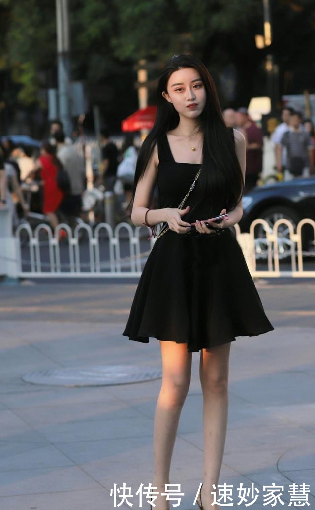 小黑裙|有一种美叫做小黑裙!显瘦洋气,时尚潮流范的代表!