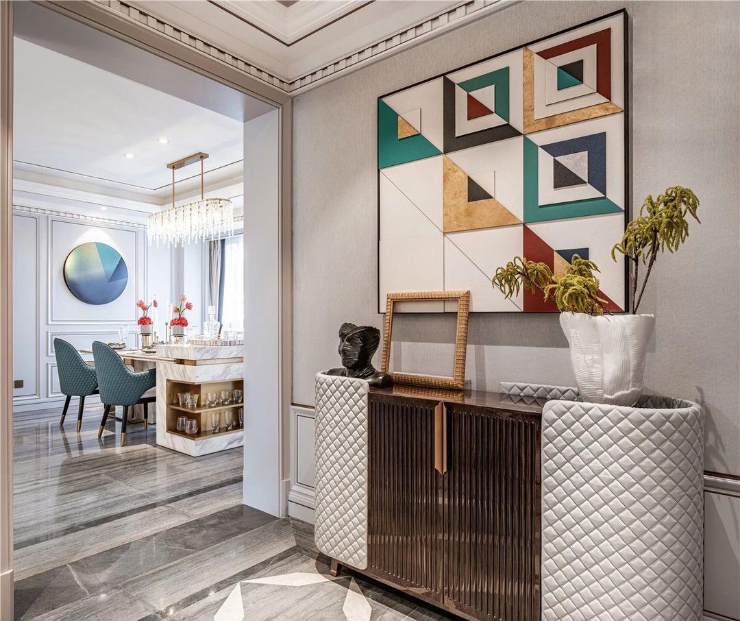 柜子|140平的舒适家居,室内宽敞通透,处处散发着明媚的生机