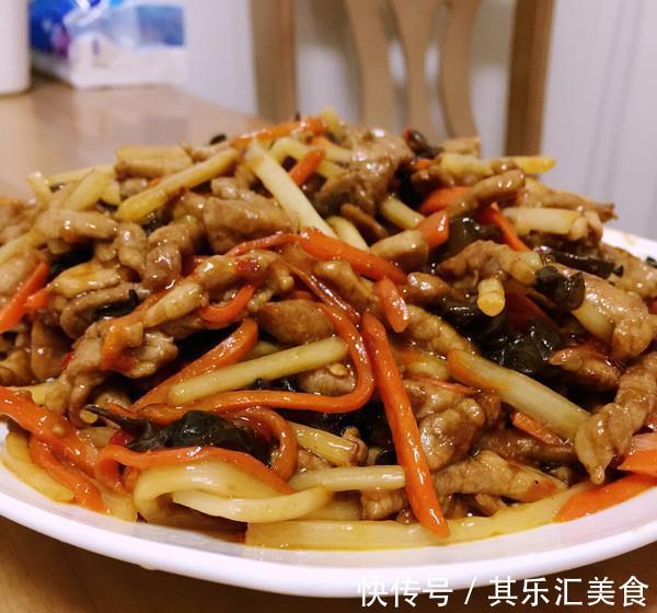 家常|教你鱼香肉丝的家常做法,做法简单酸甜美味,好吃到停不下来