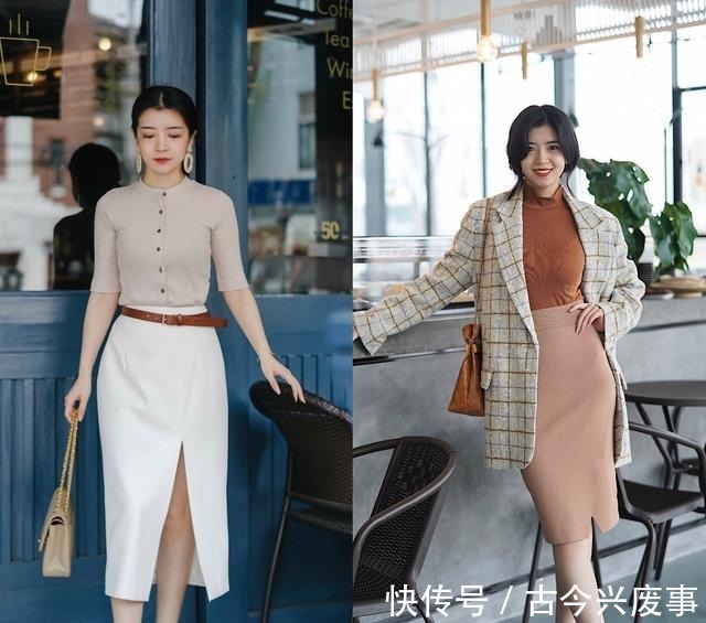穿搭|为什么你穿“针织衫+半裙”不好看瞧三木的穿搭思路,实用高级