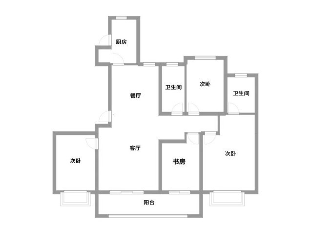 新中式|143平新中式四居室,大面积落地窗,自然风光尽收眼底