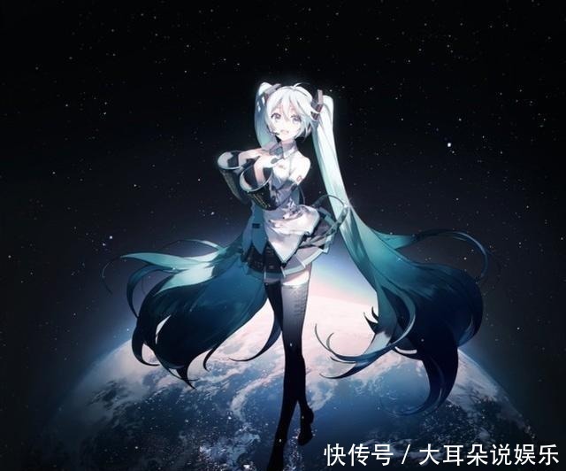 大长腿|画师笔下的初音未来，侧身、背影、三分身都很漂亮