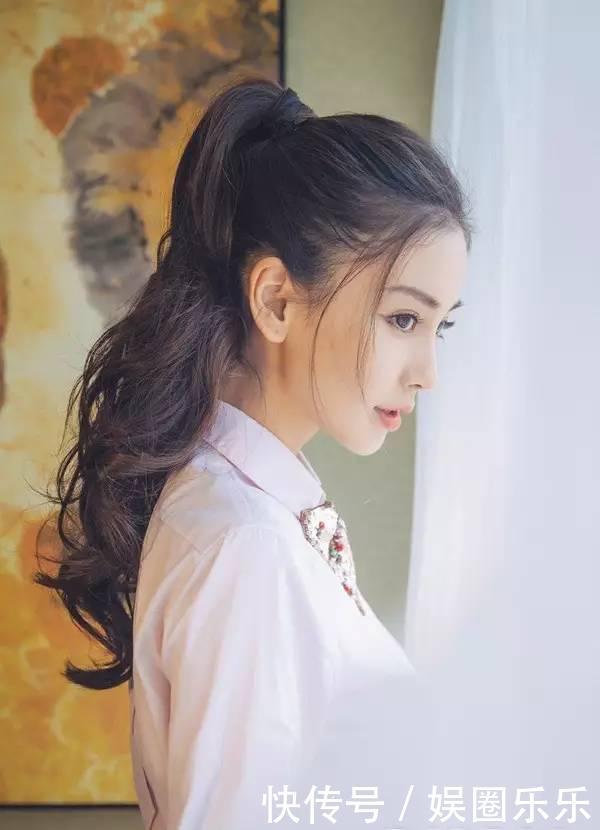 真正发质好的女生，很少扎马尾和丸子头，这些发型才是心头爱