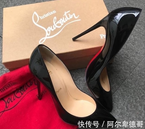 高跟鞋 12厘米小牛漆皮高跟鞋,红底的诱惑无法抗拒