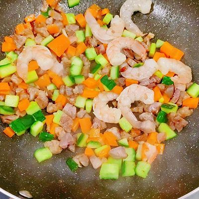 大头菜|咖喱缤纷炒饭