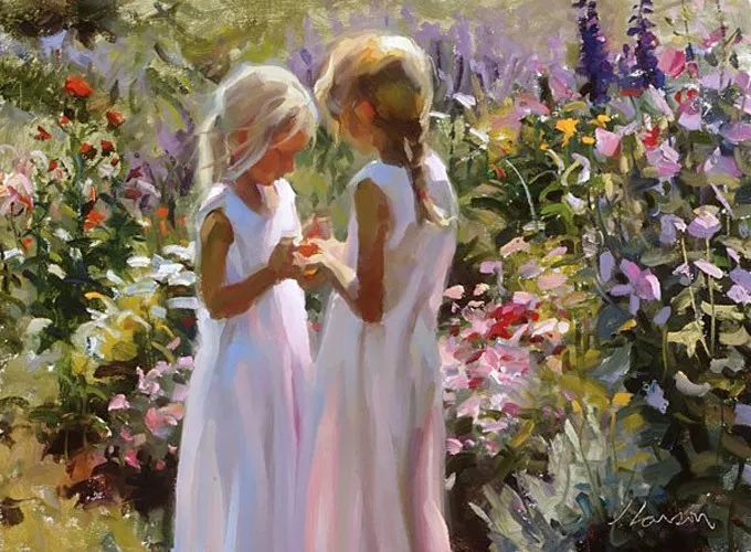 阳光美人|油画里的阳光美人,简直太美了