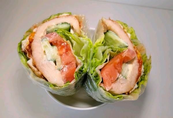 低卡料理：蔬菜三明治