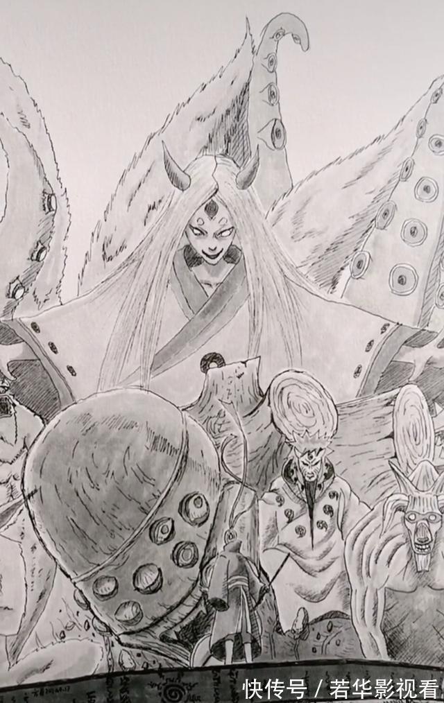 宇智波鼬|网友手绘一幅漩涡鸣人,拍卖1.4万,多人求购,网友:值这个价