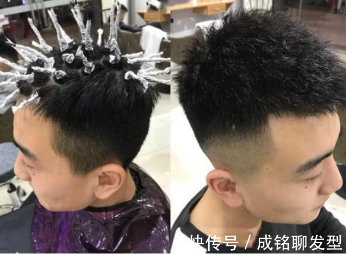 锡纸|锡纸烫和摩根烫有什么区别?了解日韩男生的发型,你就知道区别了