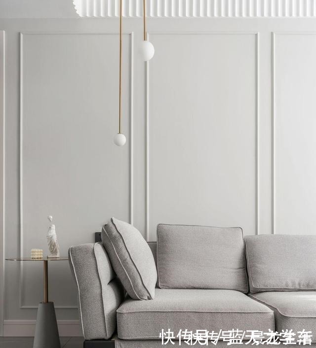 大理石板|从前并不觉得白色系装修有多好,看到这套,才发现可以这么高级!