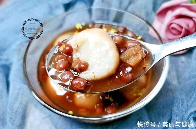 红豆和它是绝配，坚持每天喝一碗，滋补养颜补气血，女人要多喝！