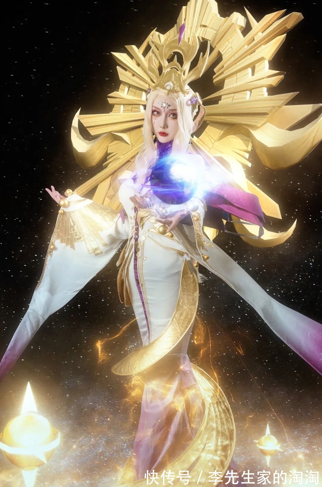 王者荣耀|cos:王者荣耀武则天倪克斯神谕cos正片@阿洛洛洛