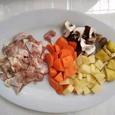咖喱块|咖喱鸡块套饭