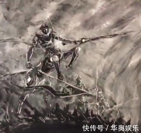 画作@美术生画“一张不能近看的画”,当镜头接近时,网友:细节魔鬼