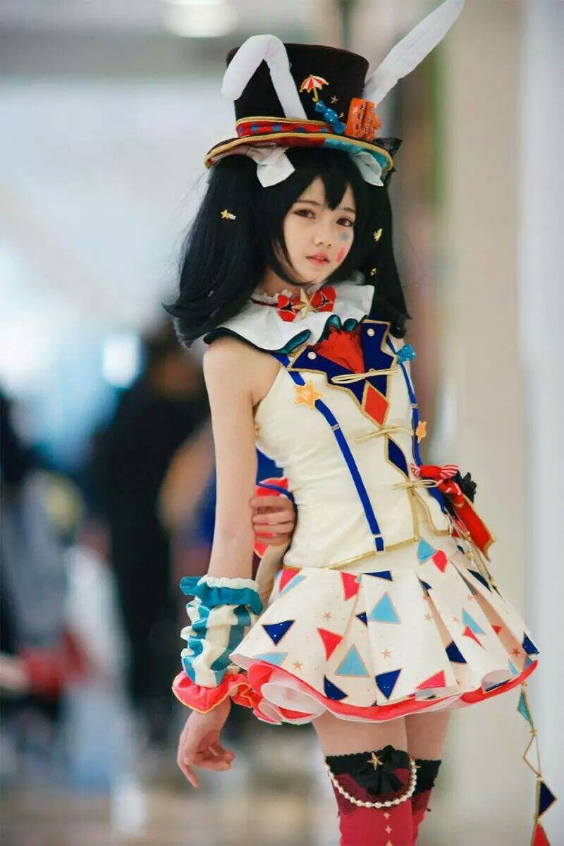 lovelive！矢泽妮可cosplay，让妮可一起带你去马戏团吧！