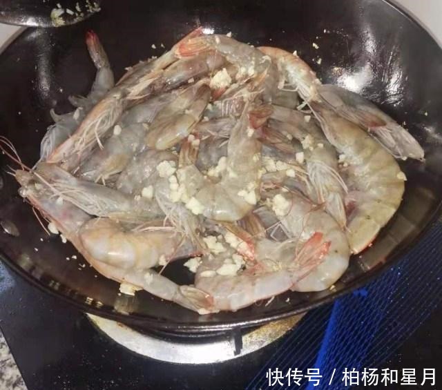 蒜蓉大虾,简单快手,香酥味美