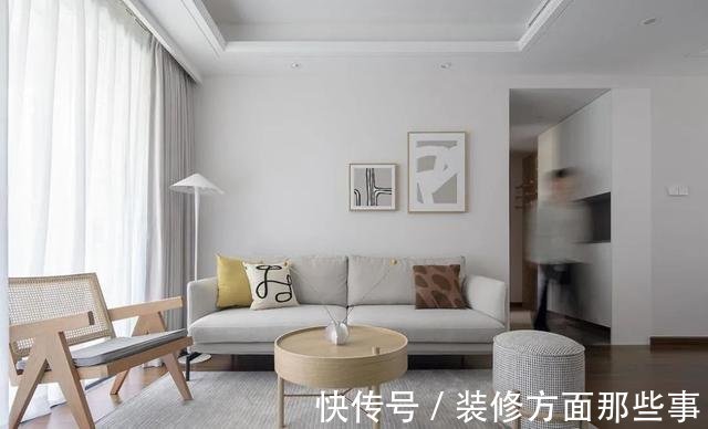 三居室|102平北欧风三居室,大面积留白和温馨治愈系的配色,舒服自在